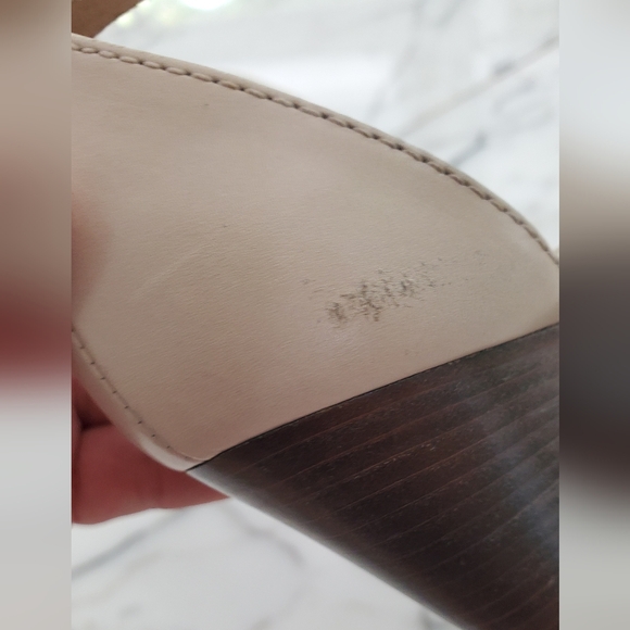 SERGIO ROSSI -size 40- Leather platform high heels shoes- pumps/sandals - Picture 11 of 12